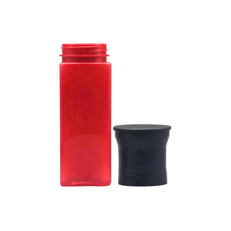 Hot sale new design PET plastic salt/ pepper/ spice bottle