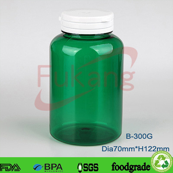 China supplier 300ml PET plastic pharmaceutical medicine bottle