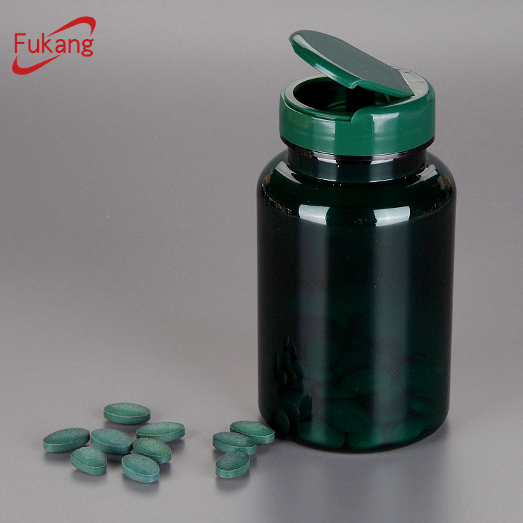 250ml circular health product plastic bottle