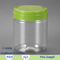 620ml pet plastic bottle manufacturers square dry food plastic jars with square lid