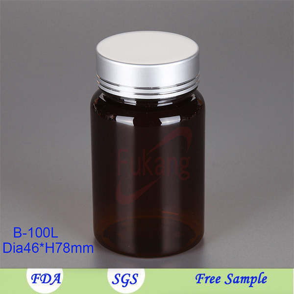 PET plastic packaging products manufacturer,100ml Pet plastic bottle for sex tablet/pill packaging