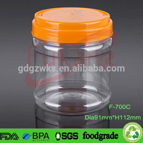 450ml pet plastic bottle with cap, bpa free clear plastic tea jars, empty square chocolate cake containers wholesale in China