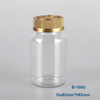150cc custom PET pharmaceutical plastic capsule / pill bottle