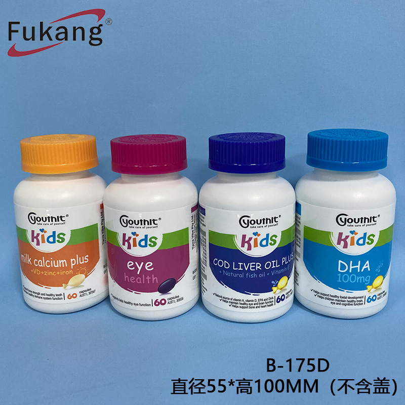 275ml White Pharmacy Pill Plastic Bottle , Hdpe Pharmaceutical Packaging Bottles