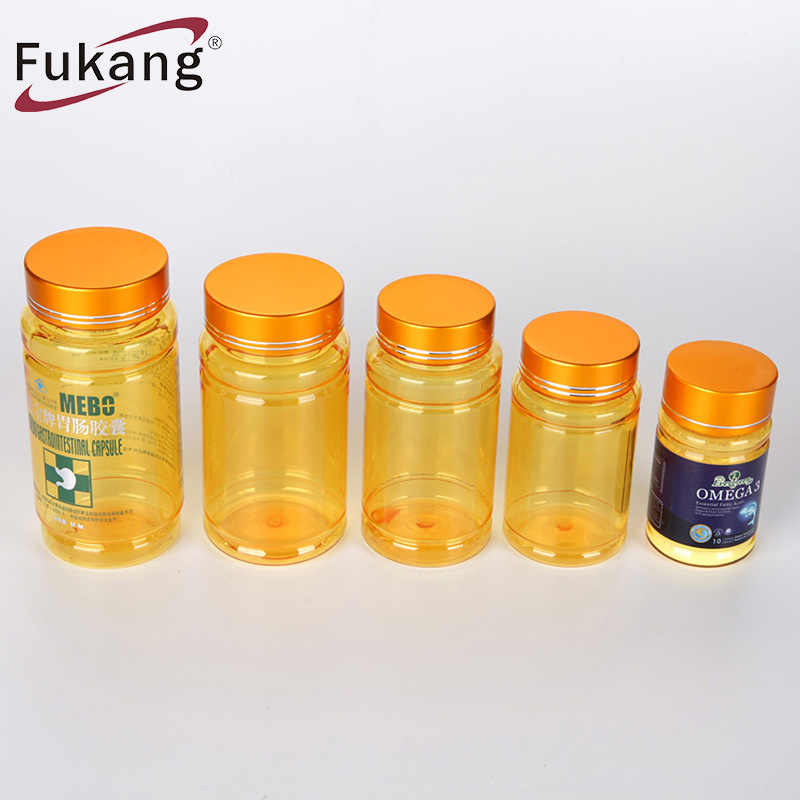 Health care 130ml Supplement Plastic Bottles Packaging for pills