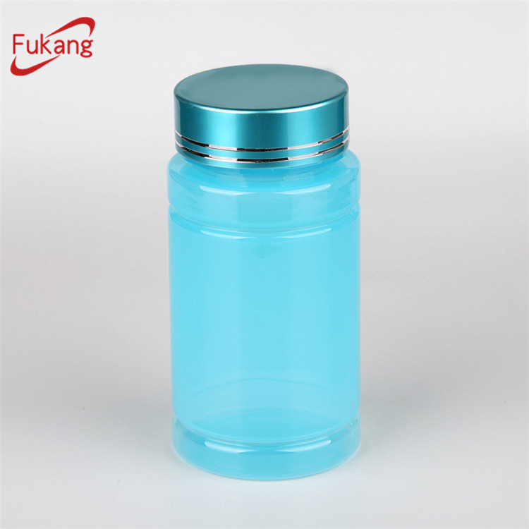 175ml Vitamin Pill Bottles, Green Plastic Bamboo Capsules Containers for Sale