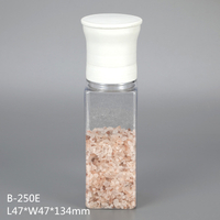 250ml square seasoning plastic bottle