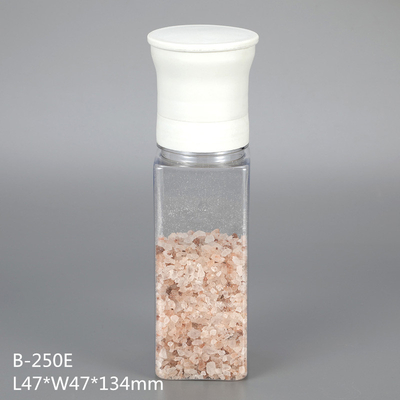 Wholesale bottle Plastic Spice Pepper Grinder / Salt And Pepper Mill