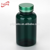 Pharmaceutical use screw cap round 200ml PET plastic pill bottle