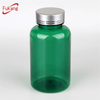 200cc Clear Pharmaceutical PET Plastic Medicine Bottle with Silver Caps