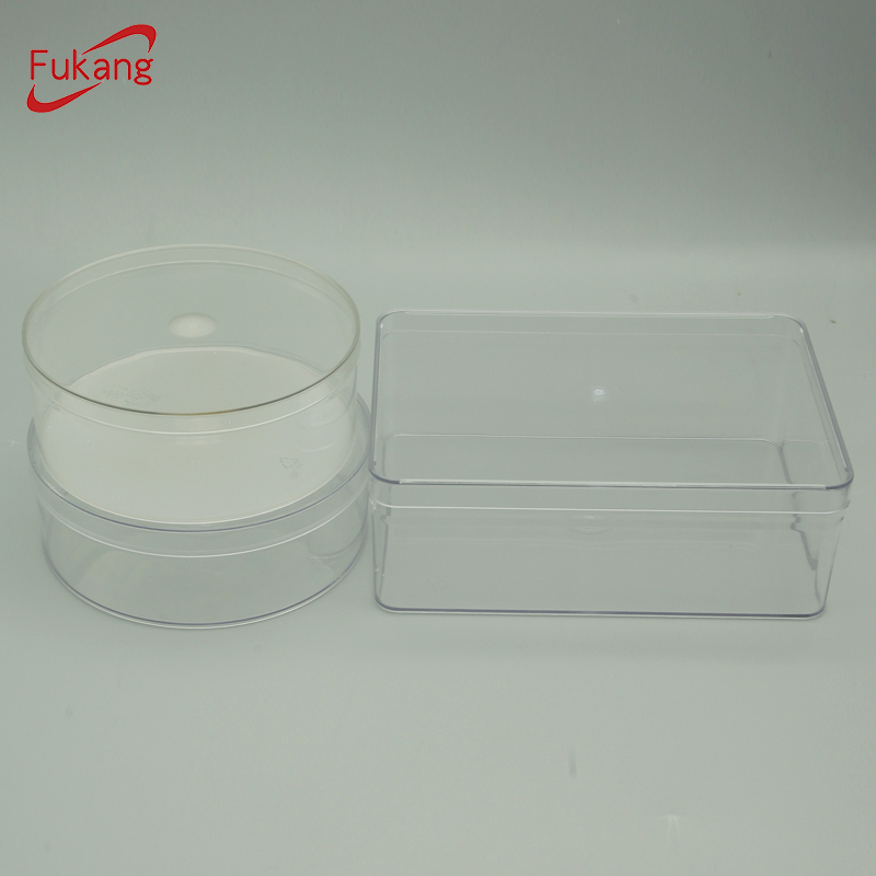PET Food egg ring box roundness circle square shape transparent Food grade plastic bottle