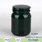 Free sample 250ml PET Plastic Bottles,Empty Powder Bottle,vitamin supplement Green Prescription Bottle