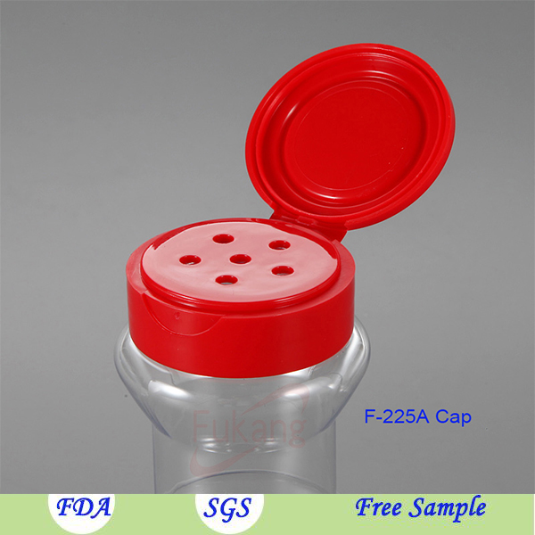 250ml plastic spice jar seal wholesale salt and pepper shaker bottle seasoning jar