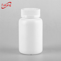 225ml circular capsule pill health product plastic bottle