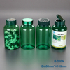 200cc Biodegradable PET Plastic Pill Bottle,200cc Green Biodegradable Plastic Medicine Bottle,Plastic Bottle Packaging Vitamin