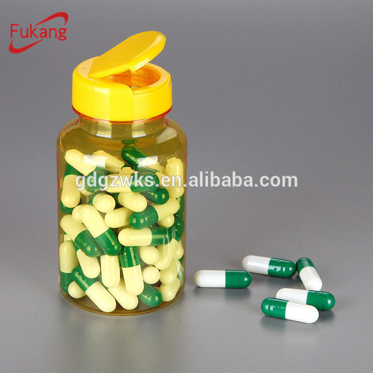 120cc plastic black bottle pharmaceutical with black child proof cap, black pet jar for pills & capsules