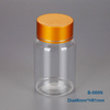 80cc pet plastic bottles wholesale, mini pill medincine bottles, clear empty plastic capsule container China factory