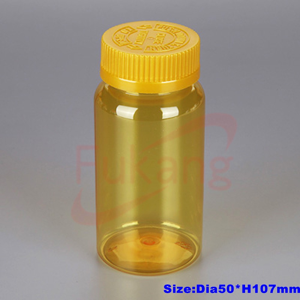 Packaging 150ml Pet Bottles with Child Safety Cap,Screw Cap Sealing Type vitamin supplement bottles