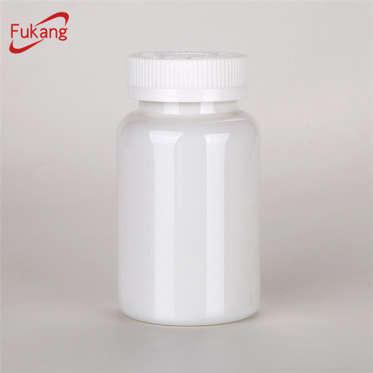 150ml clear green dispensing container, plastic organic supplement bottle, cylinder plastic vitamins tablets bottle manufacturer