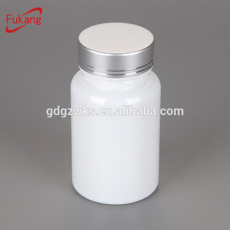 150cc amber supplement bottle container with flip top cap, plastic pet vitamin bottles factory