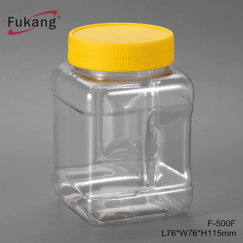 450ml kitchen plastic spice shaker jar factory supplier