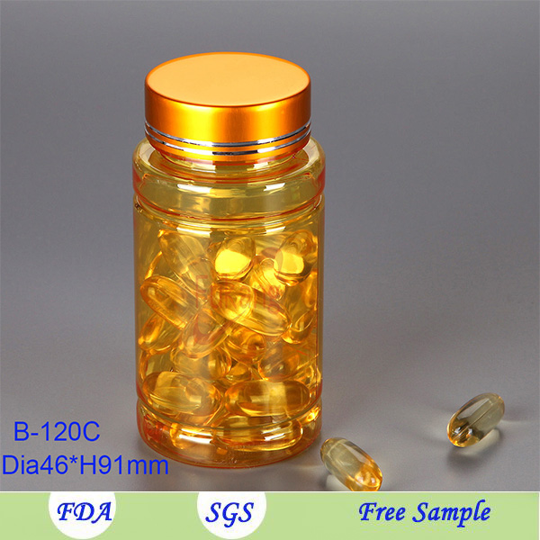 Wholesale 120ml Custom Color PET Plastic Drugs Pill Bottles