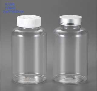 500cc pharmaceutical plastic bottles wholesale health care products supplement plastic bottles