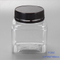 250ml PET Square Plastic Container Jar with temper proof lid Wholesale