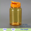 bodybuilding supplements120ml empty plastic pill bottle PET drug powder bottle liquip bottle