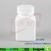 120CC Plastic Tablet Storage Jar HDPE Pharmaceutical Bottle