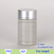 mini travel size plastic tube bottle, empty straight round 60 ml pharmaceutical pill bottle with screw cap