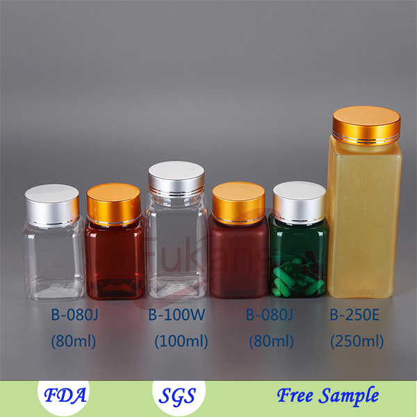 Plastic pots,10oz Plastic Bottles Pet with Pull off cap,300cc Green Empty Bottles with Lids for Pill