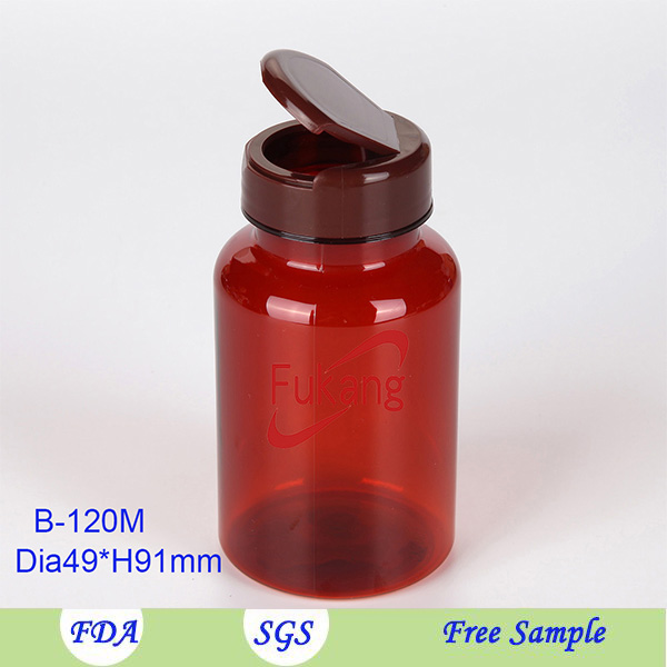 120ml square seasoning plastic bottle