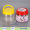 cylindrical PET food bottle/jar,16 oz plastic jars Food Standard PET Plastic Storage Jars 450ml
