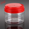 300ML 10 OZ Empty Clear Short Round Plastic Jars/containers With Lid
