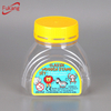 250ml Clear Round PET Plastic Jar for Chili Sauces