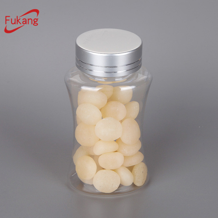 food grade medicine 50ml plastic PET bottles with cap, pill capsule bottles wholesale made in China supplier