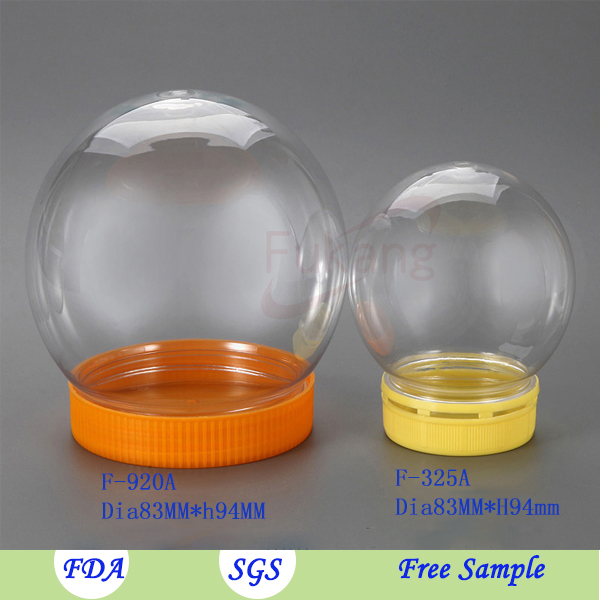 1000ml spherical food plastic bottle
