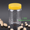 Wholesale 15oz tall round clear spice candy plastic jars and containers with lids for storage
