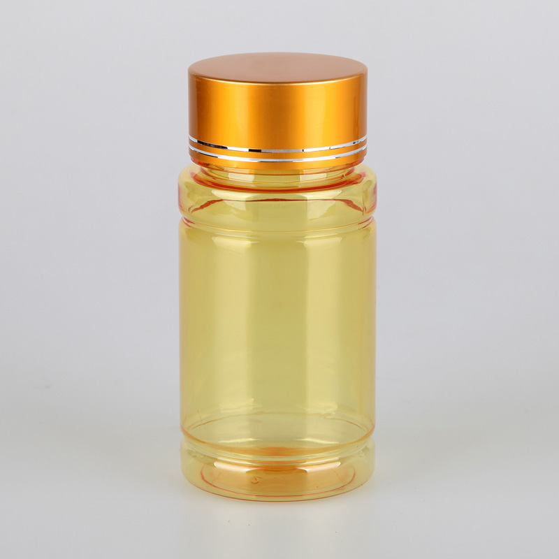 120CC Pharmaceutical Industrial Use Pill Use PET tablet bottle plastic capsule empty plastic bottles with screw cap