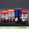 China supplier FDA certification 300ml 450ml 480ml 650ml Home kitchen nut cashew chocolate cookie plastic storage jar set