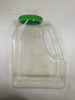 half gallon clear plastic jug with pinch grip