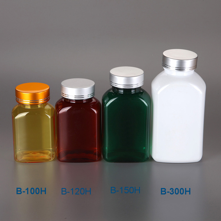200ml wholesale pet plastic jars with lids,wholesale medical pill green