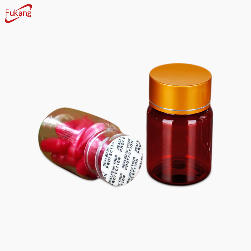 China manufacturer custom color medicine bottle 60ml PET plastic pill bottle